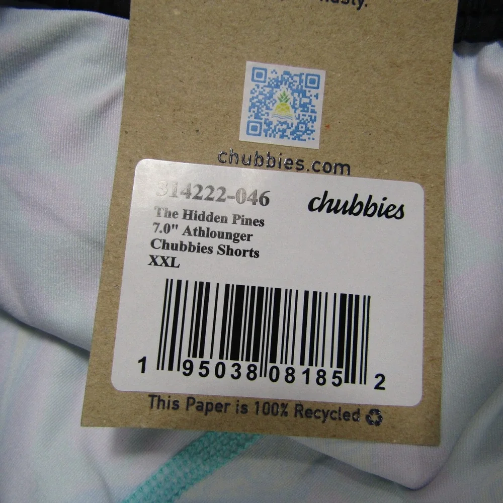 Chubbies NEW NWT Mens 2XL 7